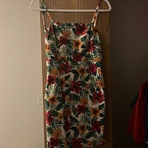 Floral mini dress